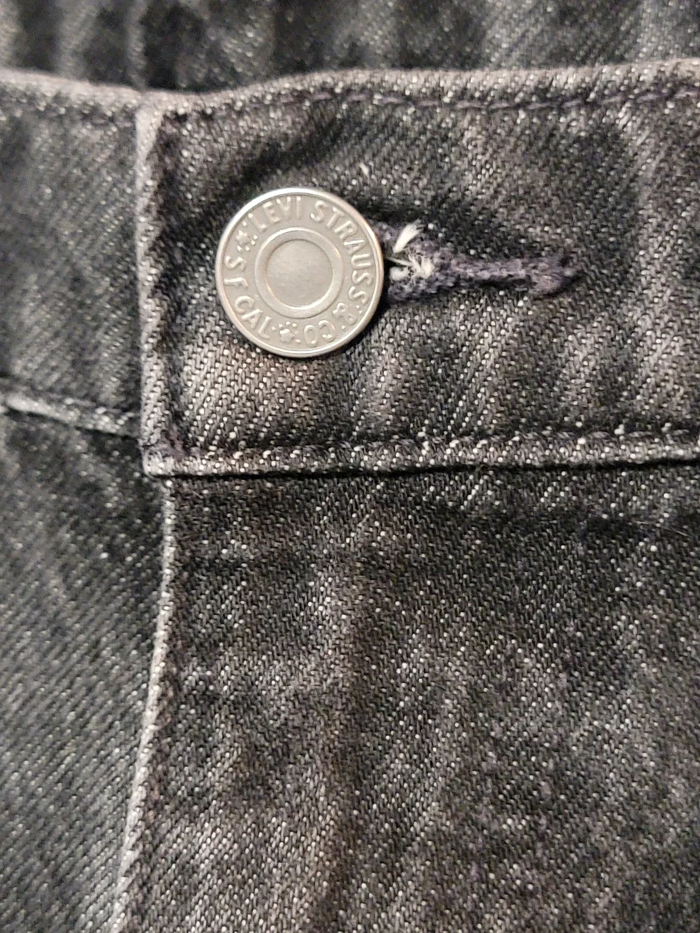 Levi's 511 Premium Big E in Washed Black 33x32